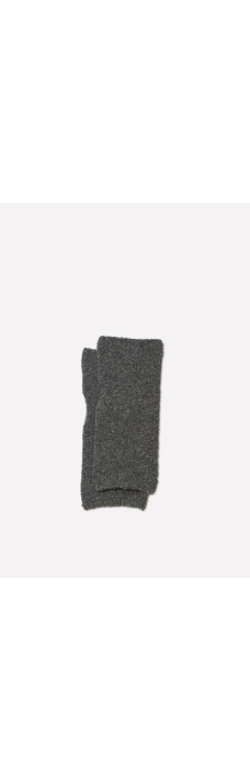Seamless Hand Warmer, Wool Fleece, Dark Gray