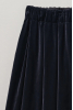 Pleated Velvet Skirt, Night