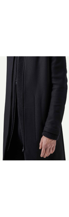 Long Zipper Jacket 117, Black