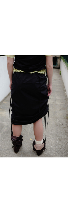 Pictorial Strap Skirt