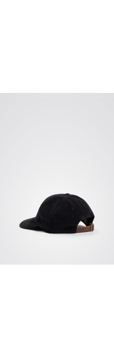 Cord Sports Cap, Black
