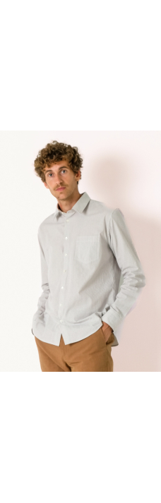 Formal Shirt, Thin Stripes B/W
