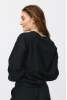 Botanic Sweater, Black Intense