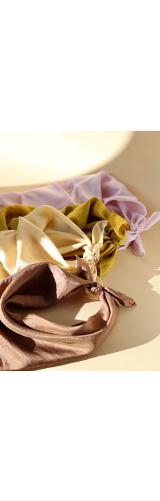 Silk Scarf M, Lavender