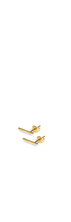 Earring FRONTIER L, Gold Plated