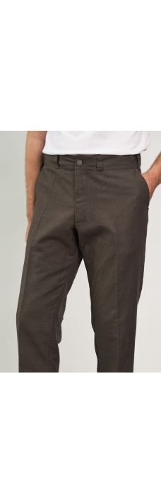 Jostha Trousers, Linen Coffee