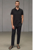 Max Trousers, Linen Black