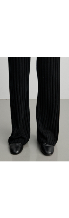 Rib Pants, Black