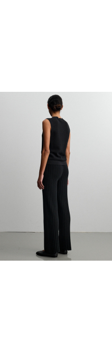 Rib Pants, Black
