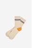 Tennis Socks, Ecru
