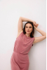 Sleeveless Top, Blush Rose