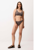 Hybrid Bikini, Taupe Grey