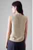 Fine Knitted Tank, Parchment