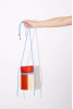 Mini Pleated Bag, Sienna