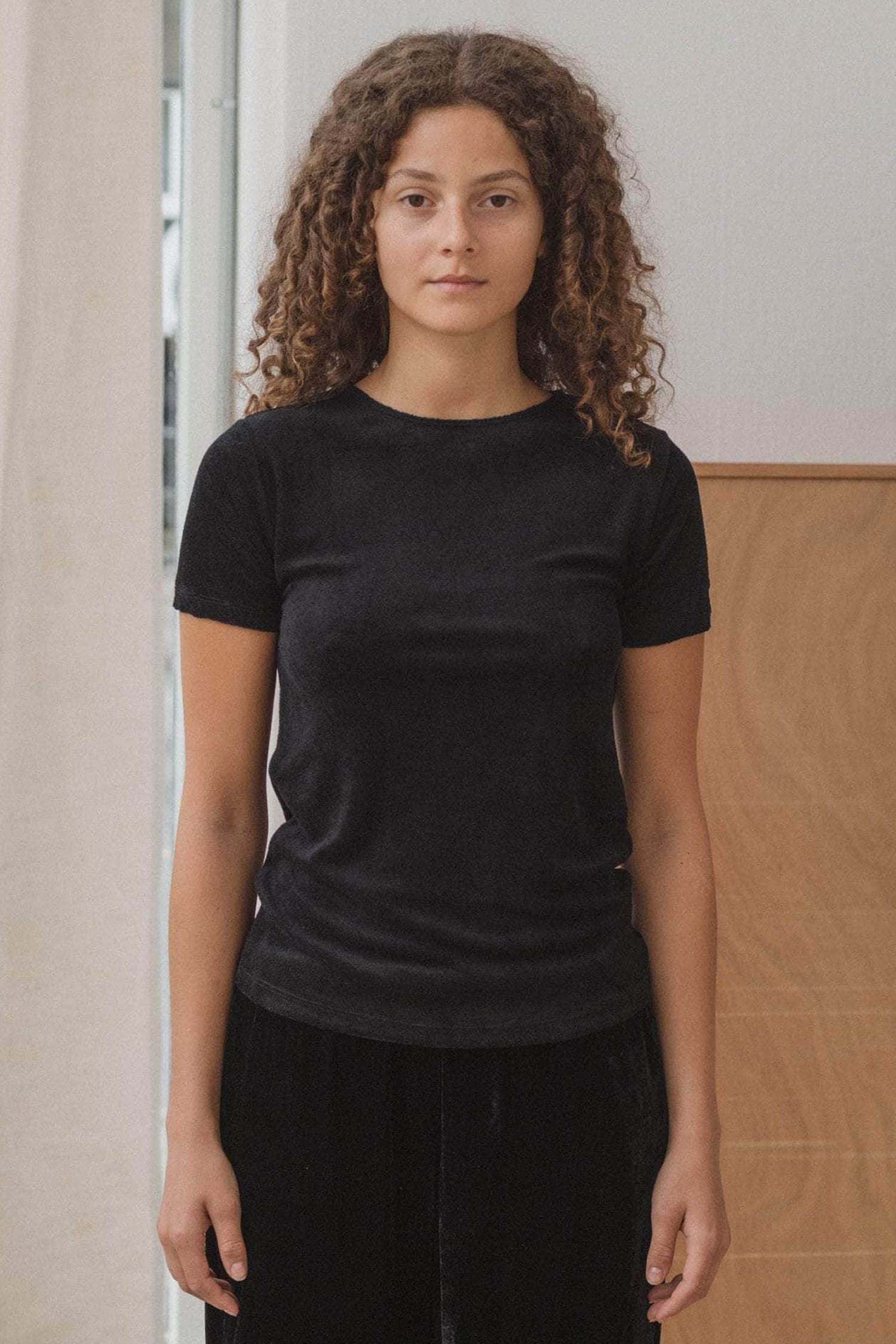 【BASERANGE】OMO TEE Omo Tee Shirt in Assortment | Ecovero velour | en | Baserange