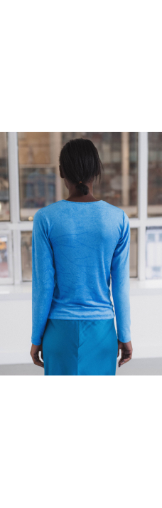 Omo LS Tee, Zinn Blue