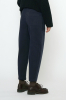 Elastic Pull-Up Trouser, Navy Black
