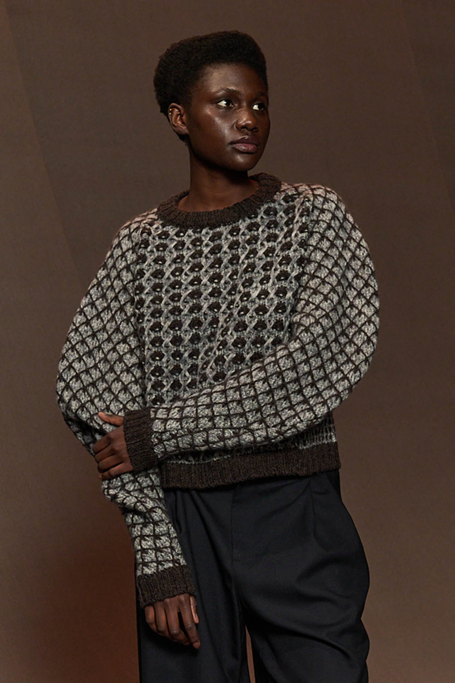 Henrik Vibskov - Kimchi Sweater, Brown Party - OOID Store, CHF 489.00