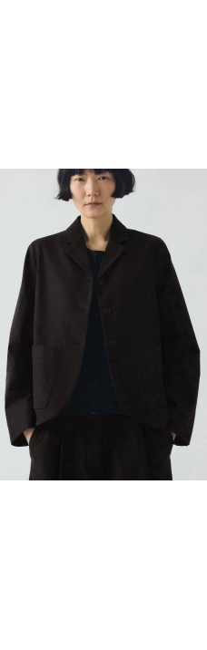 Herringbone Jacket, Black