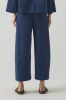 Barrel Leg Trousers, Denim Blue