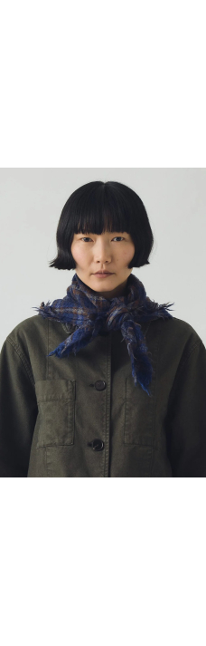 Reading Scarf, Shadow Blue