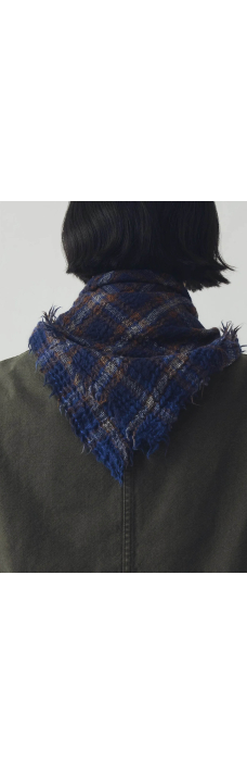 Reading Scarf, Shadow Blue