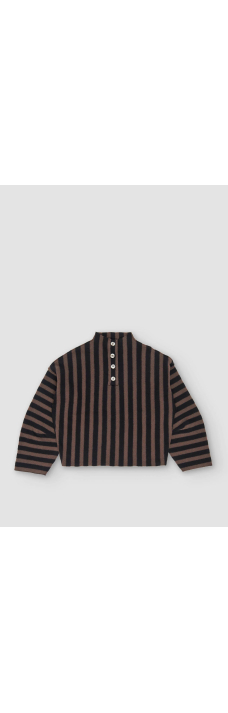 Shikai Polo, Black/Espresso