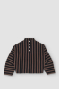 Shikai Polo, Black/Espresso