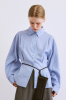 Momoka Shirt, Salvia Blue