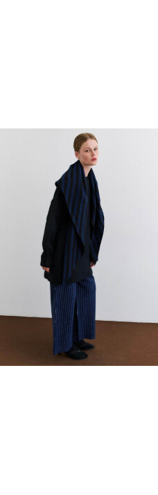 Danpen Scarf, Blue/Black