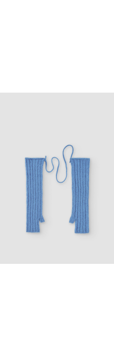 Mijikai Mittens, Dusty Blue