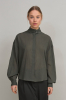 Buttoned Collar Shirt, Ash Grey