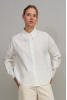 Maxi Collar Shirt, White