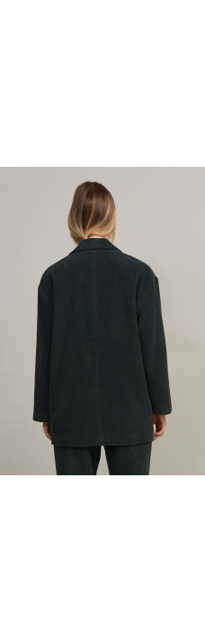 Single Button Blazer, Anthra