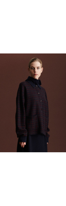 Felted Jacket, Check