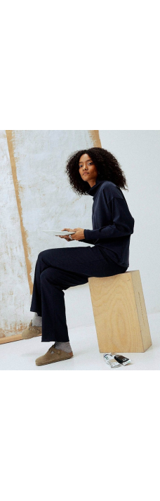 Formal Rib Pants, Blue Note