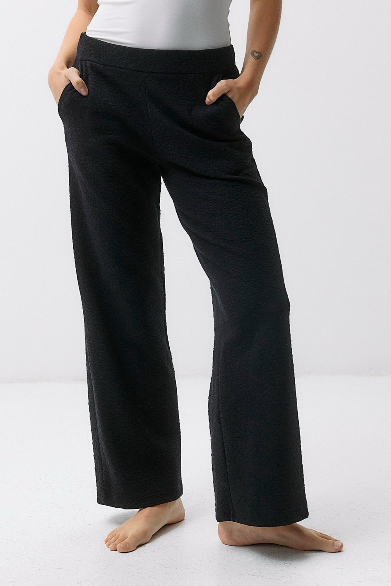 NO COFFEE × CLUBHAU PADDED LONG PANT M Club-pants | Black | black