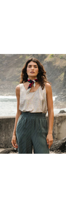 Mara Vest, Silver Jersey