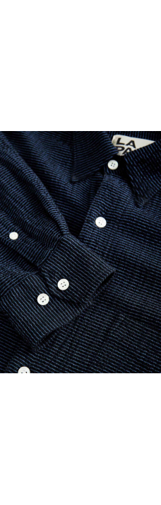 Mirra Stripes Shirt, Black/Blue