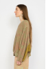 Rib Knit Sweater, Apricot/Apple