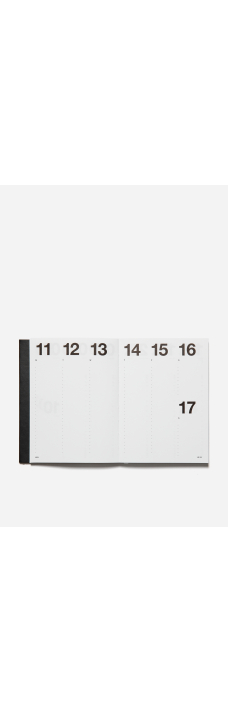 Classic Planner 2026, Black