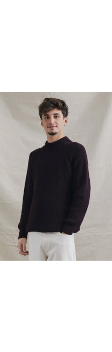 Prata Mock Neck, Marsala