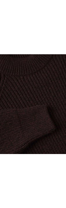Prata Mock Neck, Marsala
