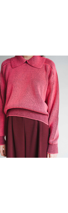 Dolcino Sweater, Magenta Burgundy