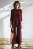 Milano Trousers, Burgundy