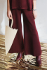 Milano Trousers, Burgundy