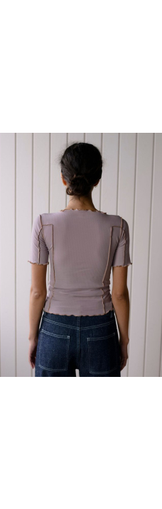 Omato 3/4 Tee, Verbe Purple