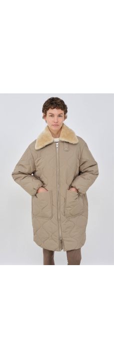 Kyoto Coat, Pale Olive