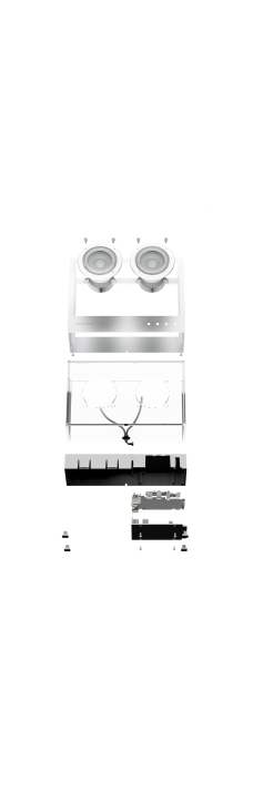 Small Transparent Speaker, Metall