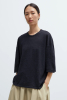 Merino Wool Oversized Tee, Anthracite